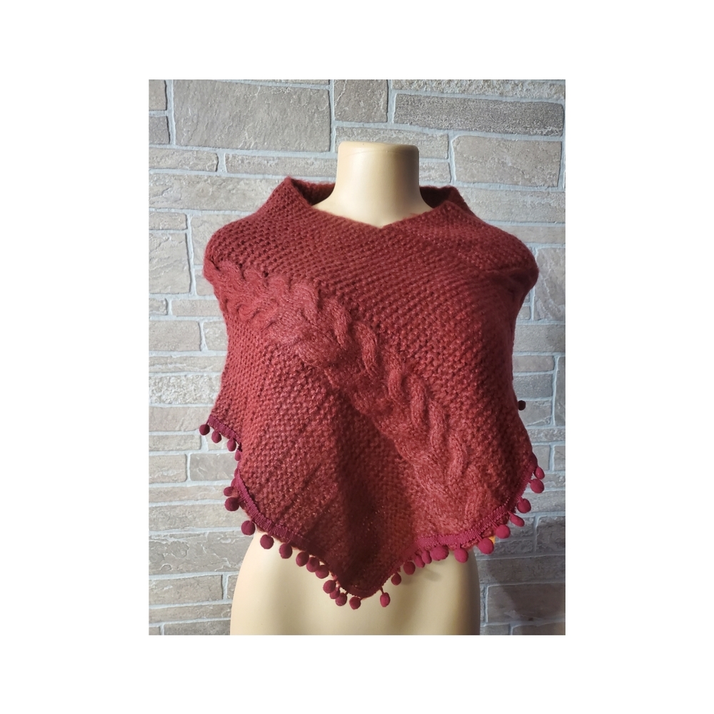 Burgundy Scarf